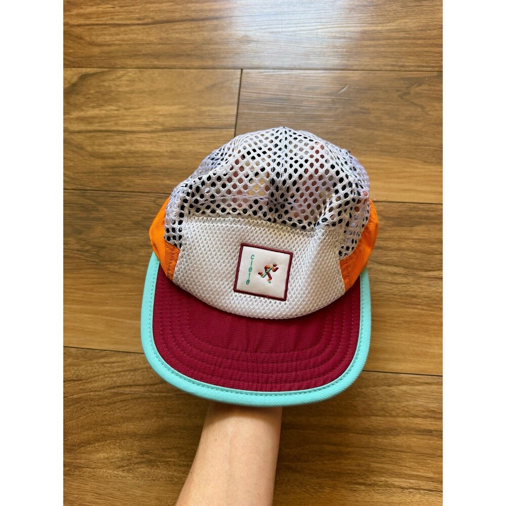 Ciele Athletics GOCap COOLwick Running Hat 5 Panel Multicolor Mesh Strapback